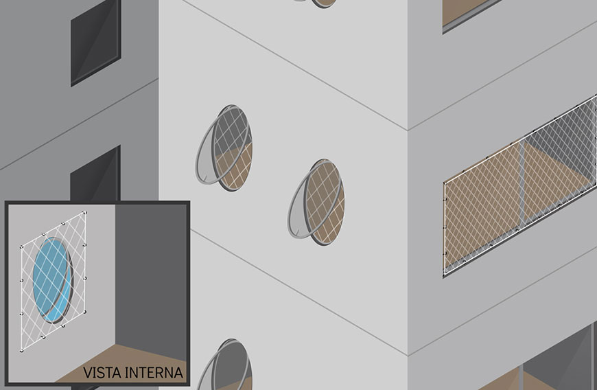 redes de protecao para janelas com formato irregular